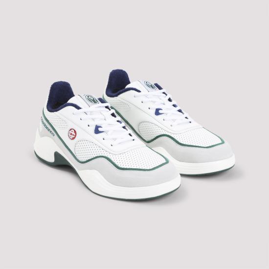 26SS 카사블랑카 스니커즈 ASP26SNK03001M WHITE GREEN - CASABLANCA