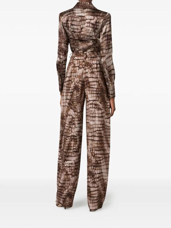 26SS 엘리자베타프랜치 셔츠 CA13161E2 644 CACAO - ELISABETTA FRANCHI