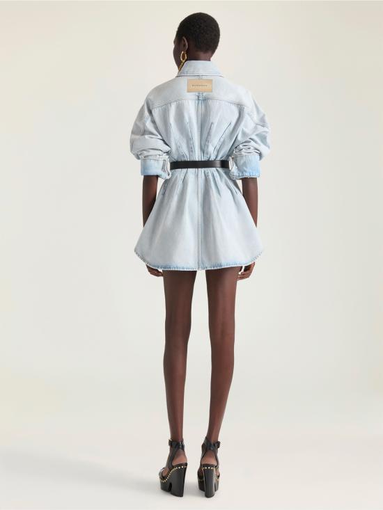 26SS 지방시 미디 원피스 BW22QS517P 452 LIGHT BLUE - GIVENCHY