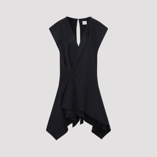 26SS 케이트 미디 원피스 55834070 W4070 200 BLACK - KHAITE