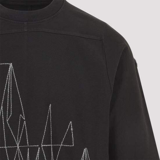 26SS 릭오웬스 몽클레어 반팔 티셔츠 MU01F8C04 89B7R 256 DARK DUST - RICK OWENS MONCLER