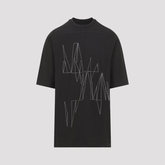 26SS 릭오웬스 몽클레어 반팔 티셔츠 MU01F8C04 89B7R 256 DARK DUST