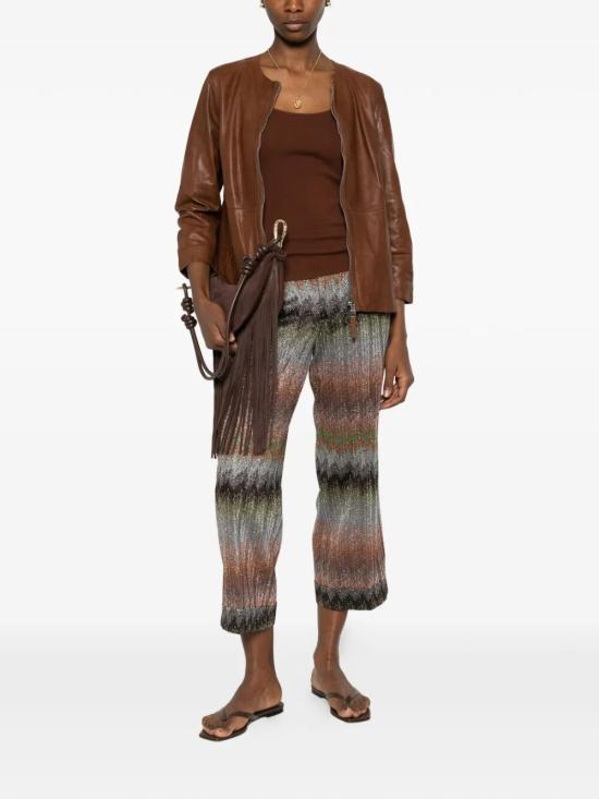 26SS 미소니 테이퍼드 팬츠 DS26SI05BR014S SM9YM MULTICOLOR TONES - MISSONI