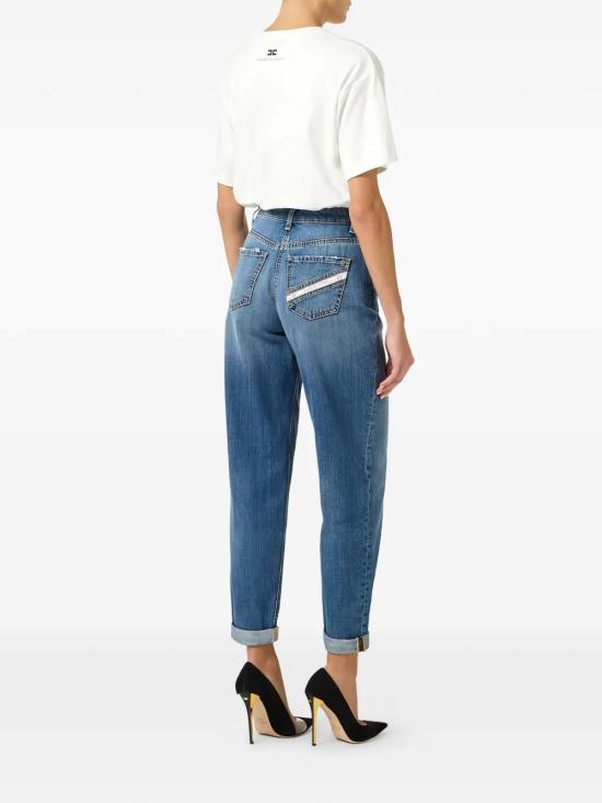 26SS 엘리자베타프랜치 데님 팬츠 PJ27D61E2 139 BLU VINTAGE - ELISABETTA FRANCHI