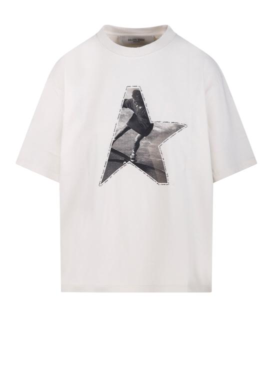 26SS 골든구스 반팔 티셔츠 GWP01874 P002372 11560 HERITAGE WHITE