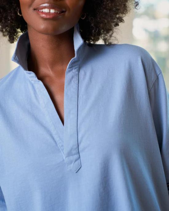  프랭크 앤 에일린 긴팔 티셔츠 프랭크 & 아일린 패트릭 포포버 헨리 탑 포그 - FRANK & EILEEN