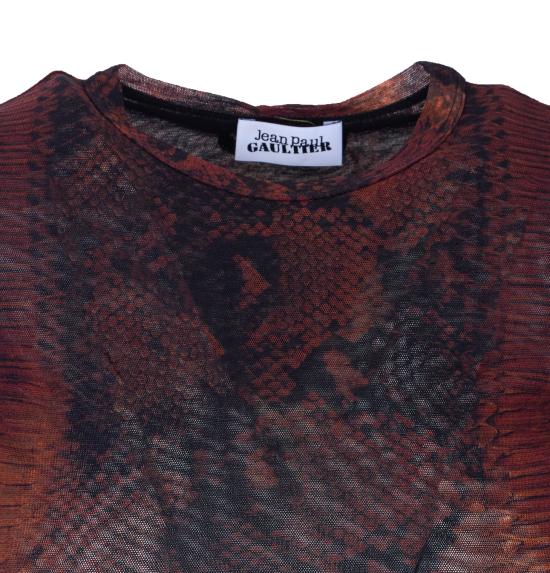 26SS 장 폴 고티에 반팔 티셔츠 TO411 M012P6000 Brown - JEAN PAUL GAULTIER