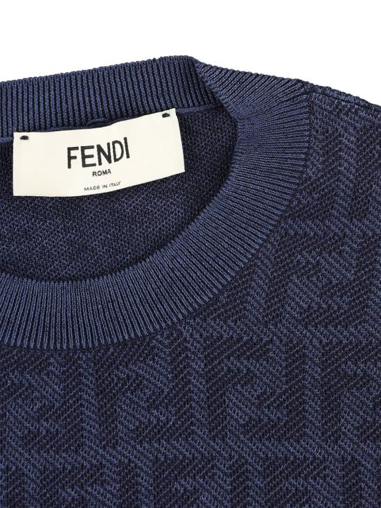 26SS 펜디 스웨터 FZXE50 AYM1F1UKI Blue - FENDI