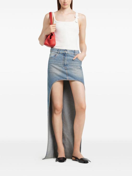 26SS 쿠레쥬 민소매 티셔츠 126JDE153JS0194 0001 White - COURREGES