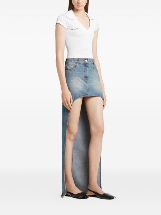 26SS 쿠레쥬 폴로 티셔츠 126JPO057JS0195 B166 White - COURREGES