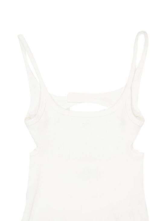 26SS 쿠레쥬 민소매 티셔츠 126JDE152JS0194 0001 White - COURREGES