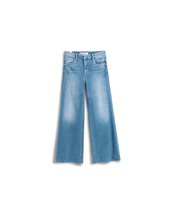  프랭크 앤 에일린 데님 팬츠 프랭크 앤 아일린 이스트 골웨이 풀 랭스 와이드 레그 진 1972 워싱