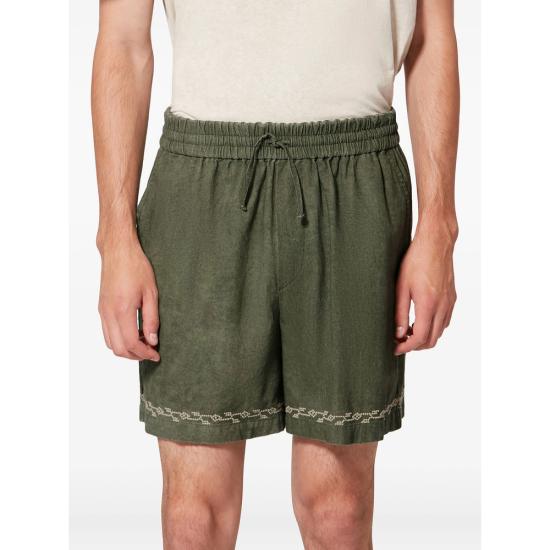 26SS 이자벨마랑 숏팬츠 D1I11H SH0237HB 67LK GREEN - ISABEL MARANT