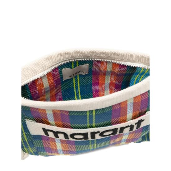 26SS 이자벨마랑 클러치/파우치 A1X17M PO0001FA NYOE BLUE ORANGE - ISABEL MARANT