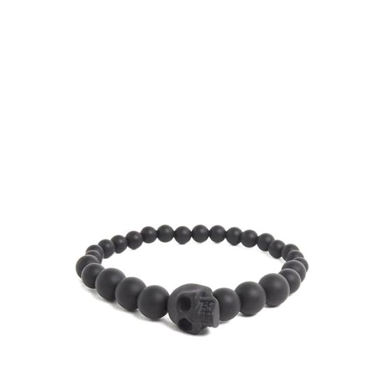26SS 알렉산더 맥퀸 브레이슬릿 858374 J68AA 1000 BLACK - ALEXANDER MCQUEEN
