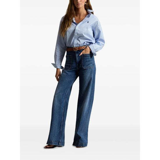 26SS 랄프 로렌 셔츠 211910743508 BLUWH BLUE WHITE - RALPH LAUREN