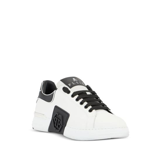 26SS 필립 플레인 스니커즈 USC0904 PLE005N 02 WHITE BLACK - PHILIPP PLEIN