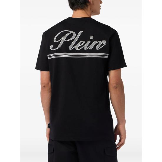 26SS 필립 플레인 반팔 티셔츠 MTK8880 PJY002N 02 BLACK - PHILIPP PLEIN