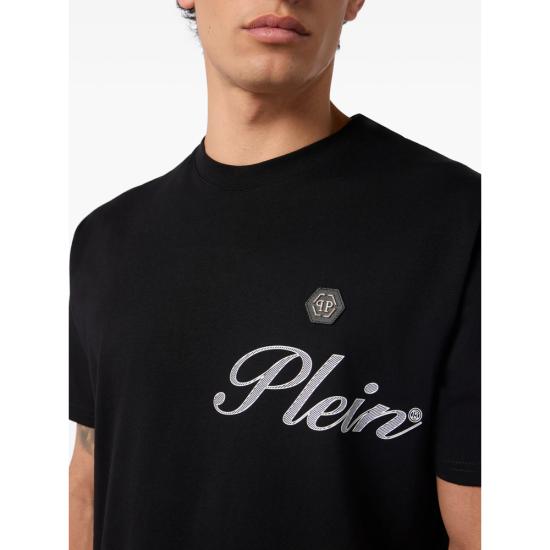 26SS 필립 플레인 반팔 티셔츠 MTK8880 PJY002N 02 BLACK - PHILIPP PLEIN
