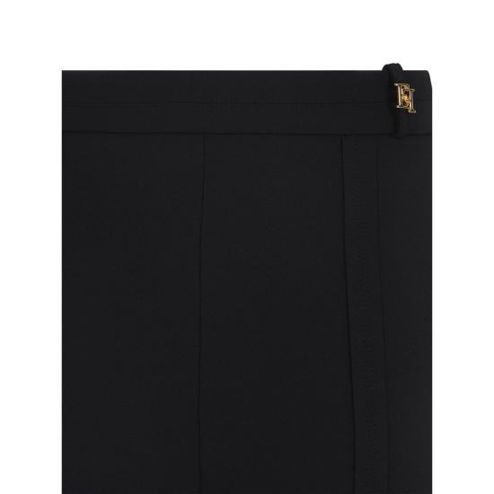 26SS 엘리자베타프랜치 플레어 팬츠 PA16961E2 110 BLACK - ELISABETTA FRANCHI