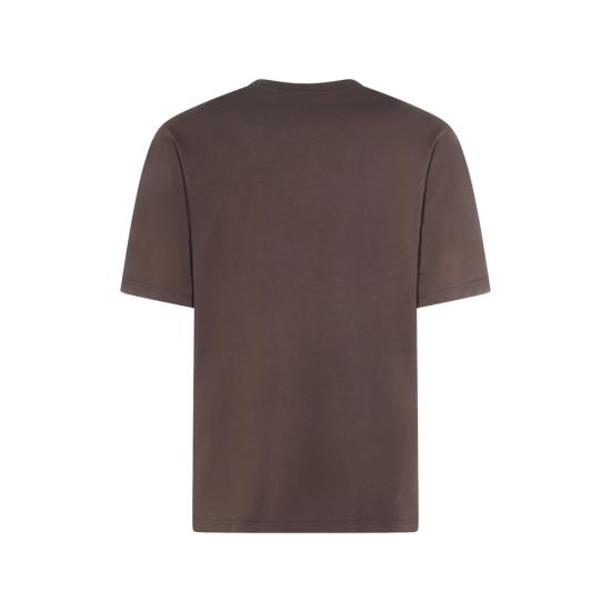 26SS 르메르 박시 숏슬리브 저지 티셔츠 TS0010 LJ1010 BR512 BROWN - LEMAIRE