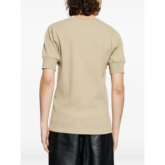 26SS 르메르 저지 헨리넥 탑 TS0007 LJ1030 GR609 NEUTRALS - LEMAIRE