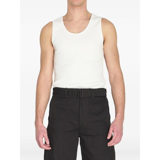 26SS 르메르 민소매 티셔츠 TS0006 LJ1030 WH086 WHITE