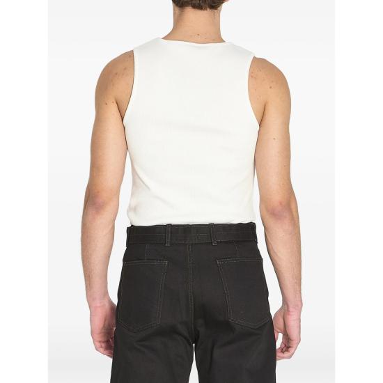 26SS 르메르 민소매 티셔츠 TS0006 LJ1030 WH086 WHITE - LEMAIRE