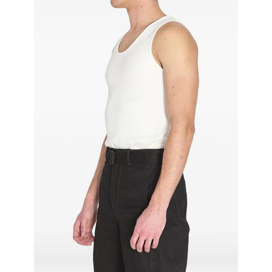 26SS 르메르 민소매 티셔츠 TS0006 LJ1030 WH086 WHITE - LEMAIRE