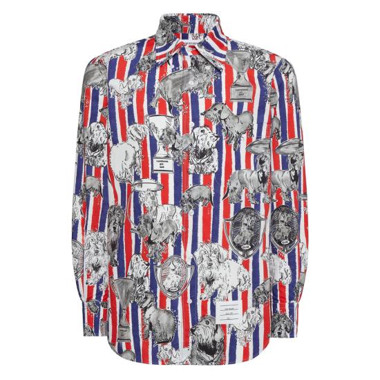 26SS 톰브라운 긴팔 셔츠 MWL272A F1128 960 RED BLUE