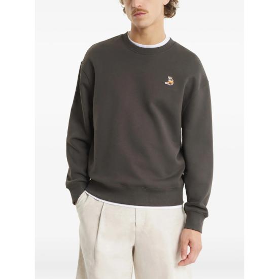 26SS 메종키츠네 드리밍 폭스 컴포트 스웨트셔츠 QM00301KM0341 BELUG GREY - MAISON KITSUNE