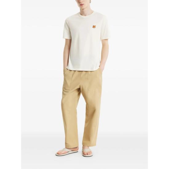 26SS 메종키츠네 폭스 헤드 레귤러 티셔츠 PM00107KJ7026 NBEIG NEUTRALS - MAISON KITSUNE