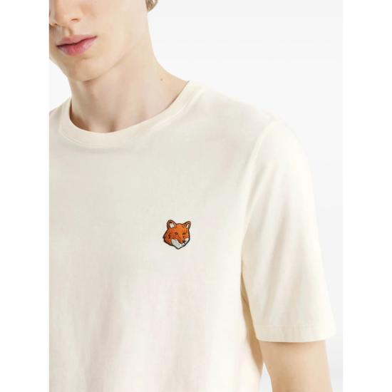 26SS 메종키츠네 폭스 헤드 레귤러 티셔츠 PM00107KJ7026 NBEIG NEUTRALS - MAISON KITSUNE