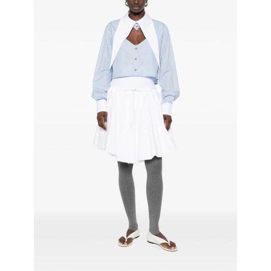 26SS 비비안웨스트우드 셔츠 1501005U W009Q O101 BLUE WHITE - VIVIENNE WESTWOOD