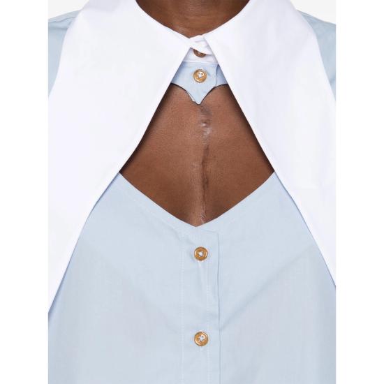 26SS 비비안웨스트우드 셔츠 1501005U W009Q O101 BLUE WHITE - VIVIENNE WESTWOOD