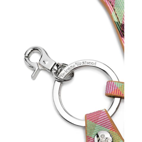 26SS 비비안웨스트우드 키링 82030119U S001S O315 WHITE BLUE - VIVIENNE WESTWOOD