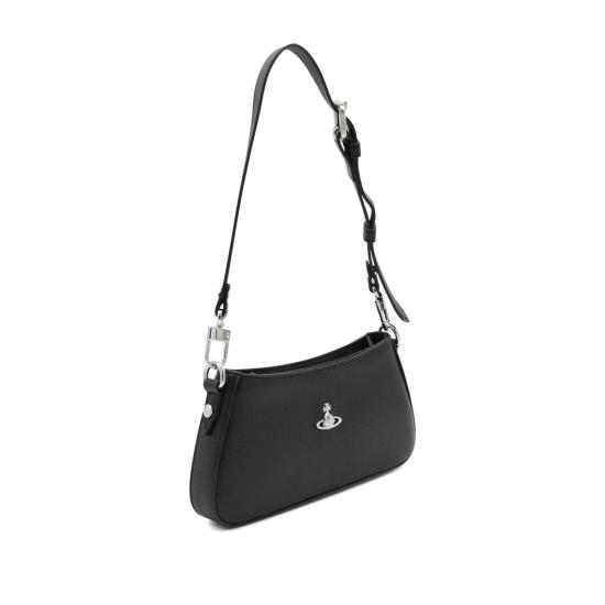 26SS 비비안웨스트우드 타샤 숄더 폰백 5801000JW S000D N403 BLACK SILVER - VIVIENNE WESTWOOD