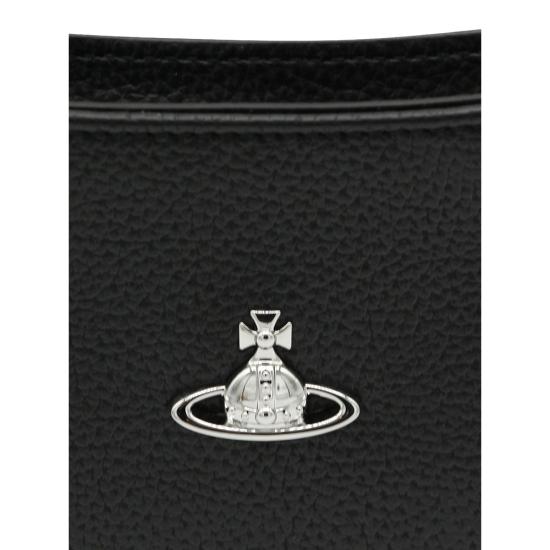 26SS 비비안웨스트우드 타샤 숄더 폰백 5801000JW S000D N403 BLACK SILVER - VIVIENNE WESTWOOD