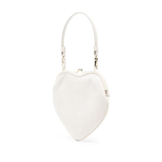 26SS 비비안웨스트우드 벨 하트 프레임 퍼스 4B01000CW W01F4 A408 WHITE - VIVIENNE WESTWOOD