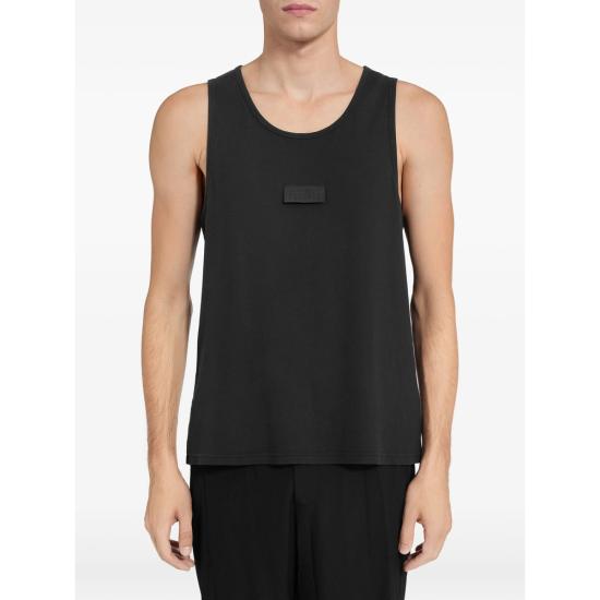 26SS MM6 메종마르지엘라 민소매 티셔츠 M20054 SH0NL0007 900 BLACK - MM6 MAISON MARGIELA