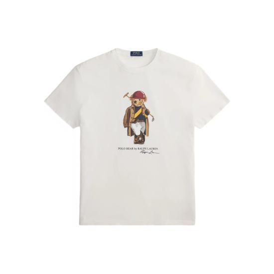 26SS 랄프 로렌 반팔 티셔츠 710B16611001 WHITE