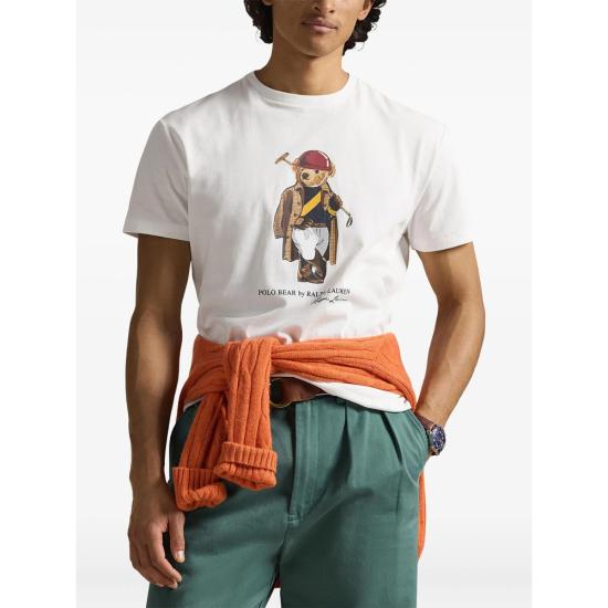 26SS 랄프 로렌 반팔 티셔츠 710B16611001 WHITE - RALPH LAUREN