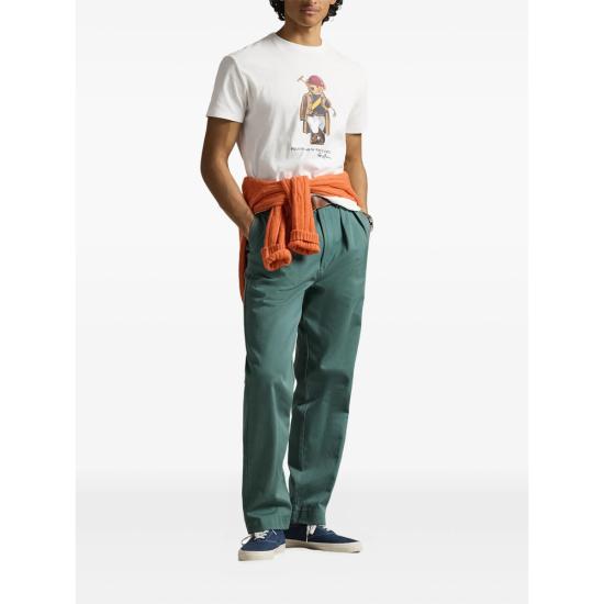 26SS 랄프 로렌 반팔 티셔츠 710B16611001 WHITE - RALPH LAUREN