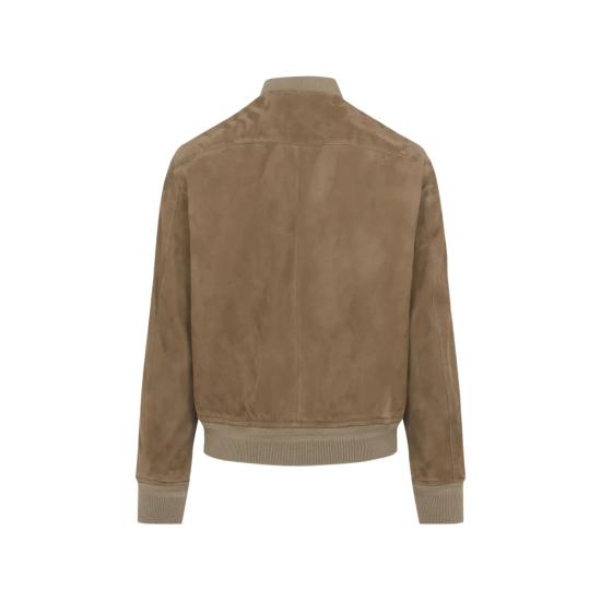 26SS 톰포드 가죽 자켓 LMS027 LBS087 JBV BROWN - TOMFORD