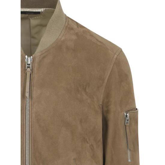 26SS 톰포드 가죽 자켓 LMS027 LBS087 JBV BROWN - TOMFORD