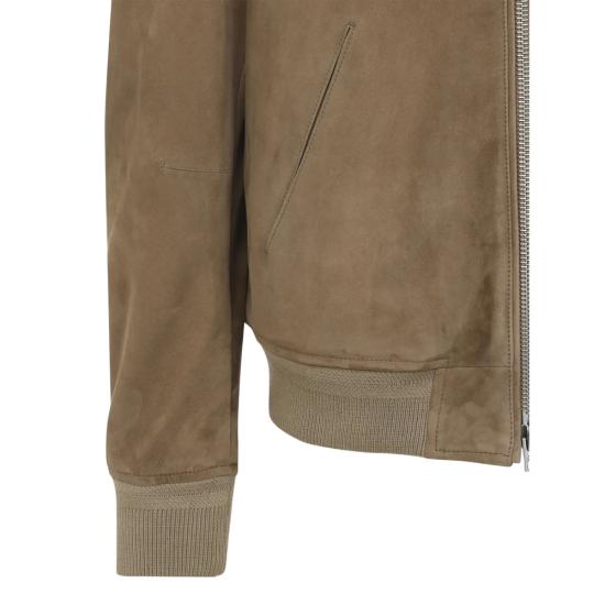 26SS 톰포드 가죽 자켓 LMS027 LBS087 JBV BROWN - TOMFORD