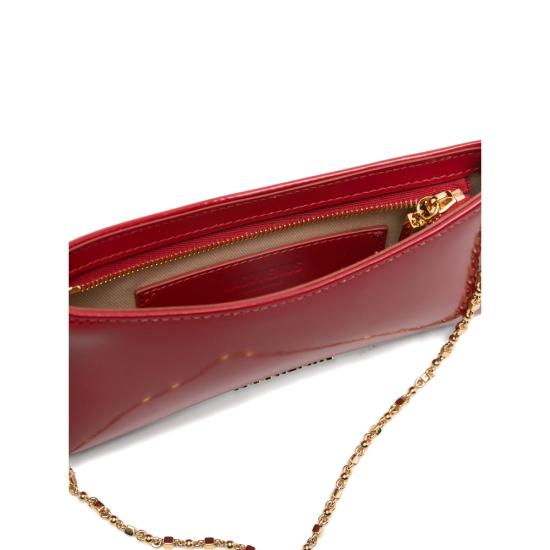 26SS 자크뮈스 쁘띠 비주 체인 숄더백 BAW00404 BC18A01 47G RED - JACQUEMUS