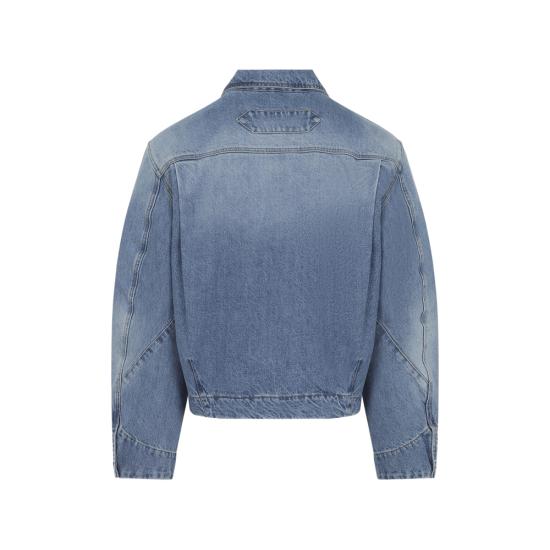 26SS 자크뮈스 데님 자켓 OUM00155 AD00038 33C BLUE - JACQUEMUS