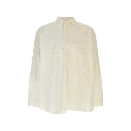 26SS MM6 메종마르지엘라 긴팔 셔츠 MTN135 SH0DT0025 961 NEUTRALS