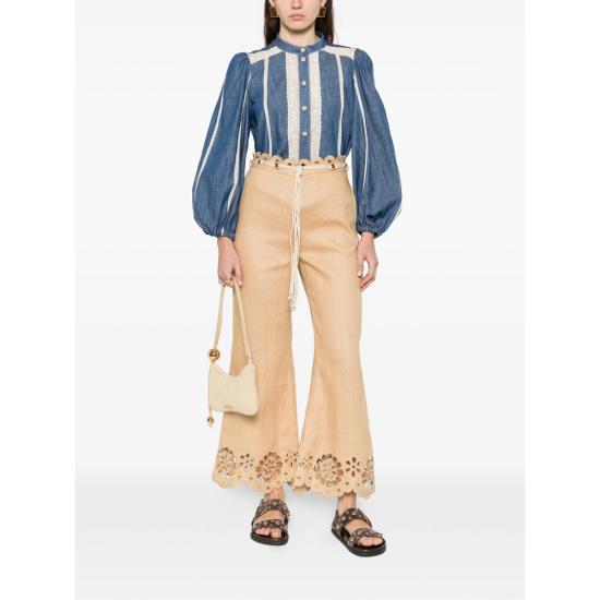 26SS 짐머만 셔츠 5604TRS261 RBLUE BLUE WHITE - ZIMMERMANN